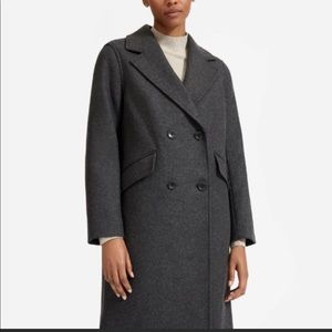 Everlane The Italian Rewool Overcoat size 00